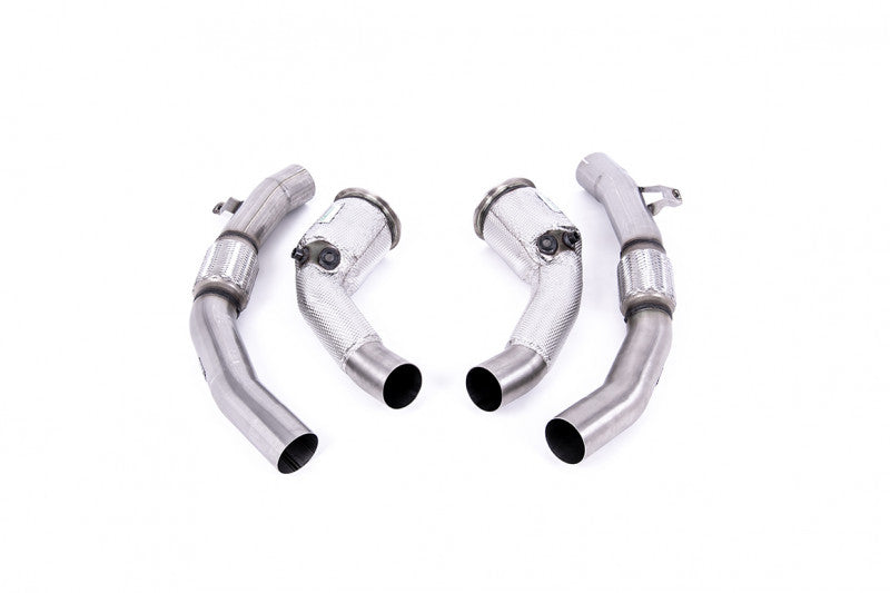 Downpipe první díl výfuku AUDI S8 D5 4.0 TFSI V8 Milltek Sport