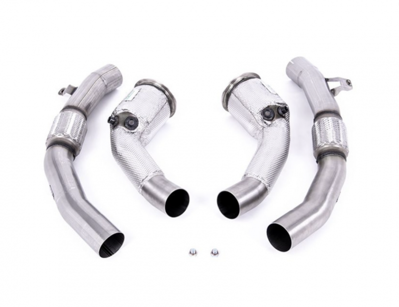 1. díl výfuku Milltek Sport pro AUDI RS6/RS7 C8 4.0 TFSI V8 - Určeno pro výfukový systém Milltek Sport Cat-Back