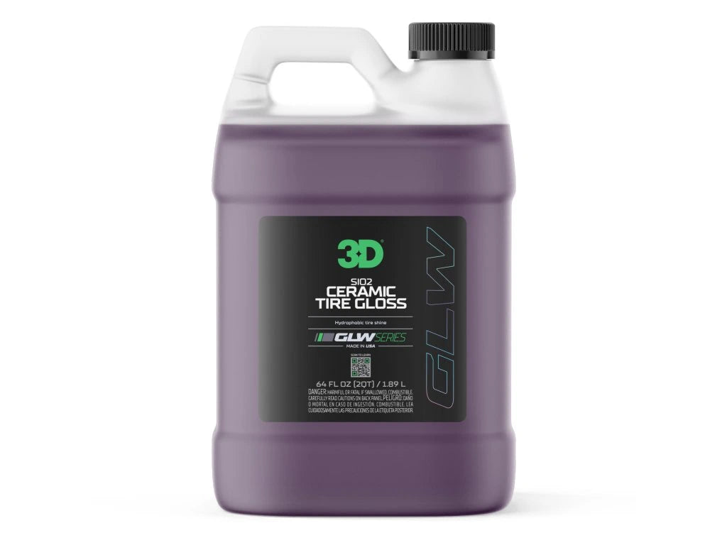 3D GLW SERIES SiO2 CERAMIC TIRE GLOSS 1,9 l - keramický lesk na kola