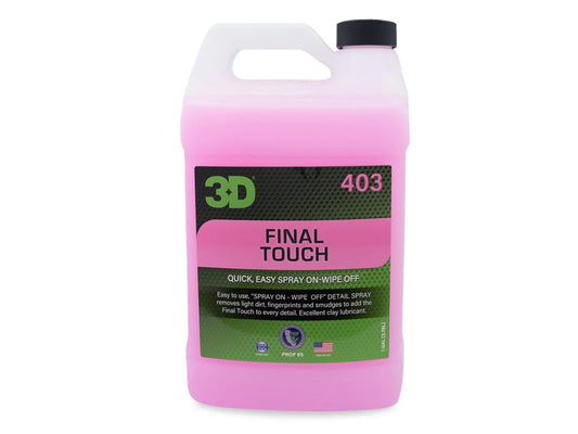 3D FINAL TOUCH - prémiový detailer na exteriér i interiér