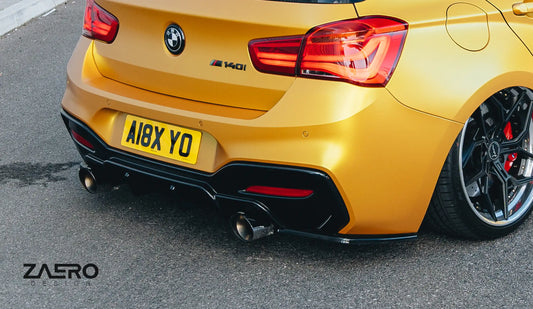 EVO-1 Difuzor Splitters pro BMW 1-Series F20 | F21 – M135 & M140 (LCI – Facelift)