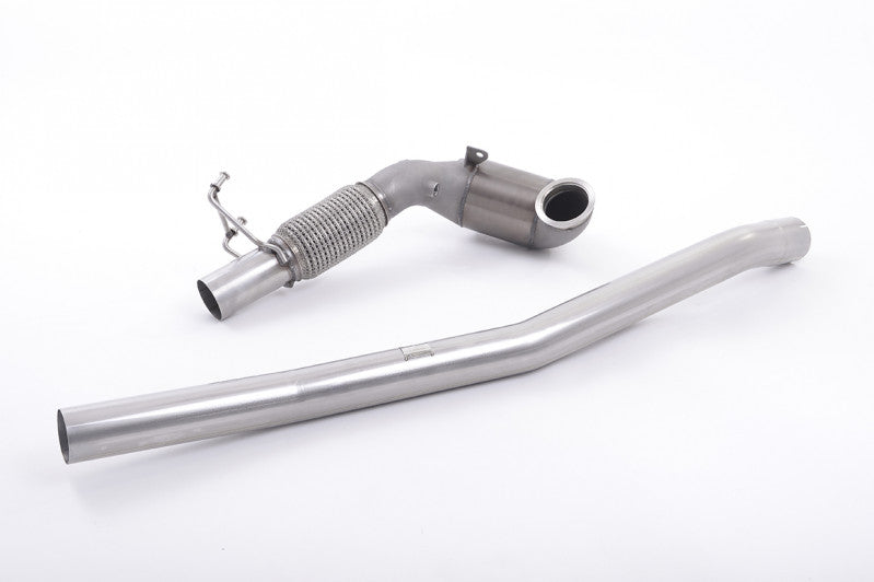 1.odlitý díl výfuku SEAT Leon ST Cupra 300 2.0 TSI Downpipe Milltek Sport - s Race katalyzátorem SSXVW387