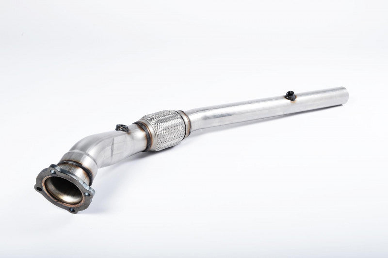 1. díl výfuku Škoda Octavia 1,8T RS Downpipe Milltek Sport - bez katalyzátoru s napojením na originální catback výfuk SSXVW394