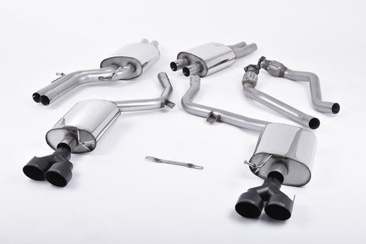 Milltek Sport Catback výfuk AUDI S4 a S5 Sportback B8.5 (facelift) 3.0 TFSI V6