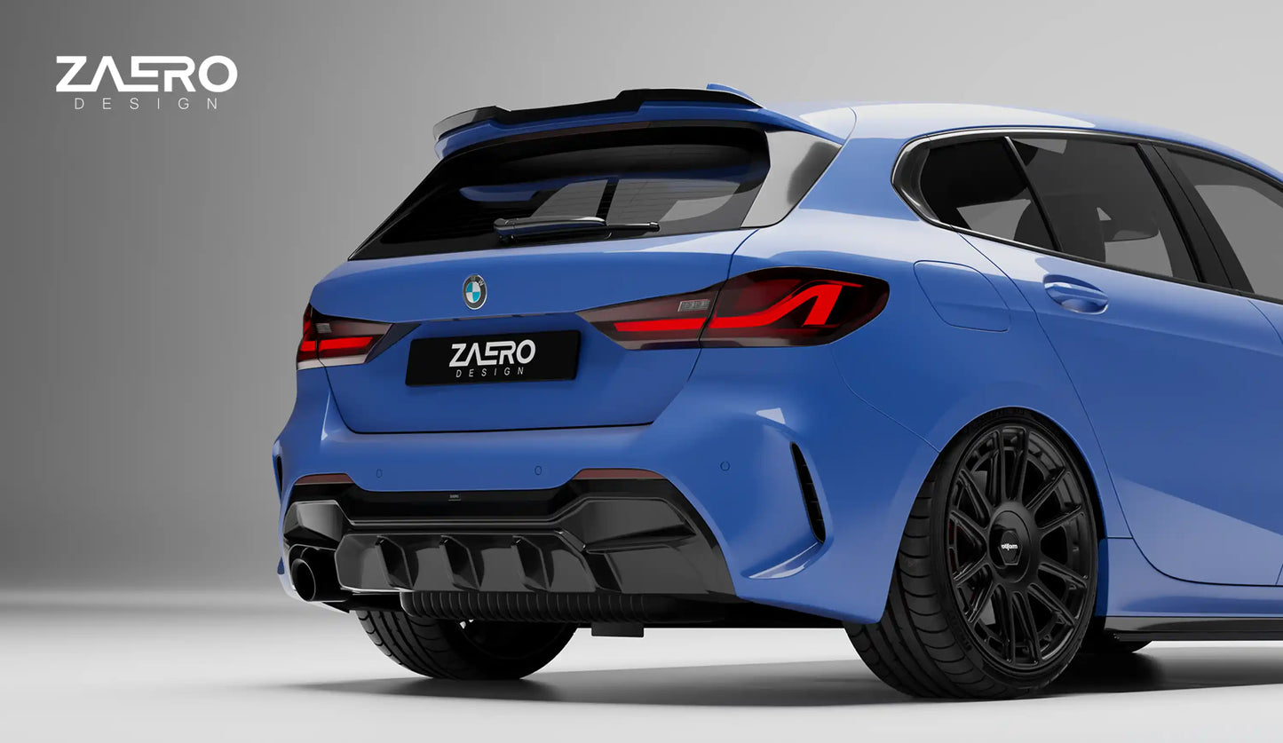 EVO-1 difuzor pro BMW řady 1 F40 – 116 | 118 (jeden výfuk)