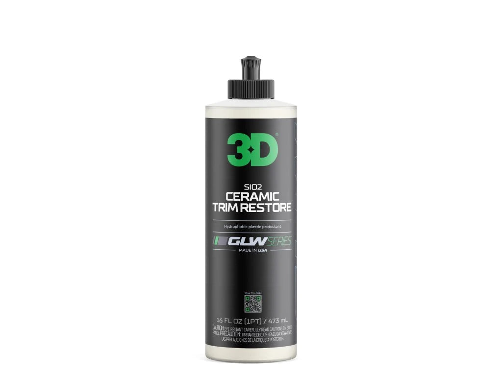 3D GLW SERIES SiO2 CERAMIC TRIM RESTORE 473ml - keramický oživovač plastů
