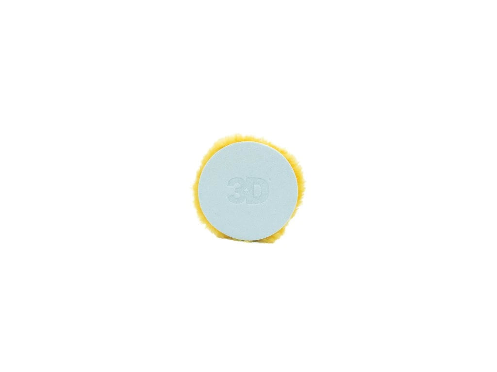 3D PAD YELLOW LAMBS WOOL PREMIUM 6" X-TRA CUT - 150 mm brusný kotouč