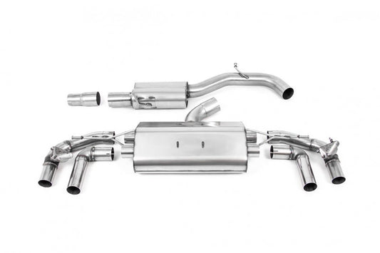 Catback výfuk 80mm VW Golf R Mk8 2.0 TSI OPF/GPF Milltek Sport