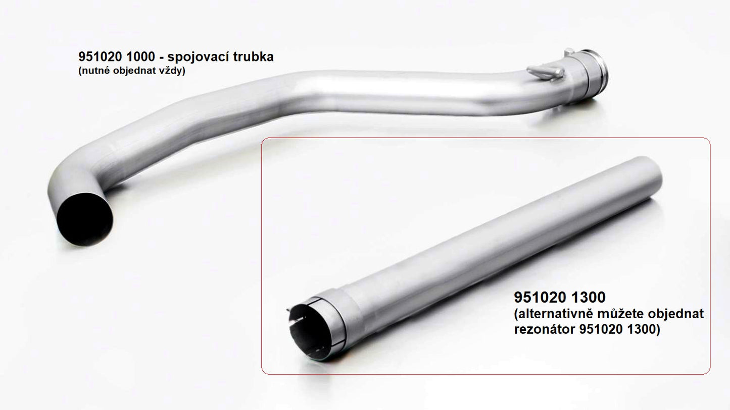 Remus - Přední racing trubky - varianta B