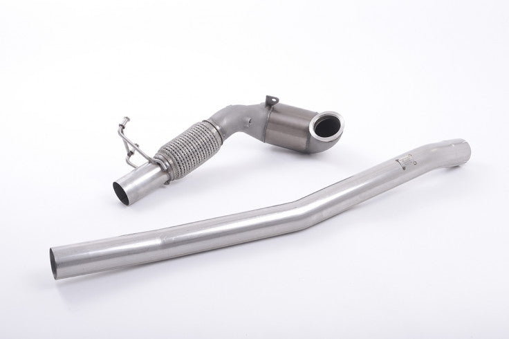1. díl výfuku AUDI TTS 8S 2.0 TFSI Downpipe Downpipe Milltek Sport - se sportovním katalyzátorem SSXAU583