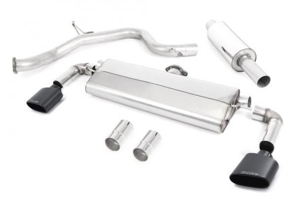Catback výfuk ROAD+ SEAT Leon Cupra 300 2,0 TSI Milltek Sport - s rezonátorem / černé oválné koncovky SSXSE214