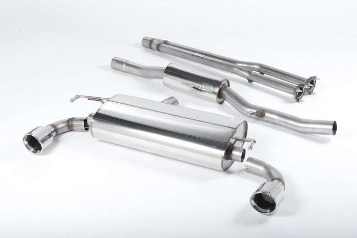 Catback výfuk VW Golf 4 R32 3,2 VR6 Milltek Sport - s rezonátorem / GT100 koncovky SSXVW0024