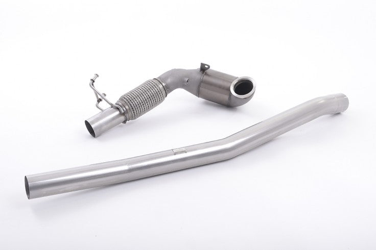 1. odlitý díl výfuku VW Golf 7 R Variant 2.0 TSI Downpipe Milltek Sport - se závodním katalyzátorem SSXVW387