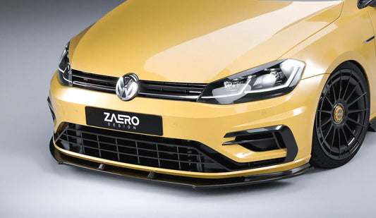 EVO-1 spoiler pod přední nárazník pro VW Golf 7 R (facelift)