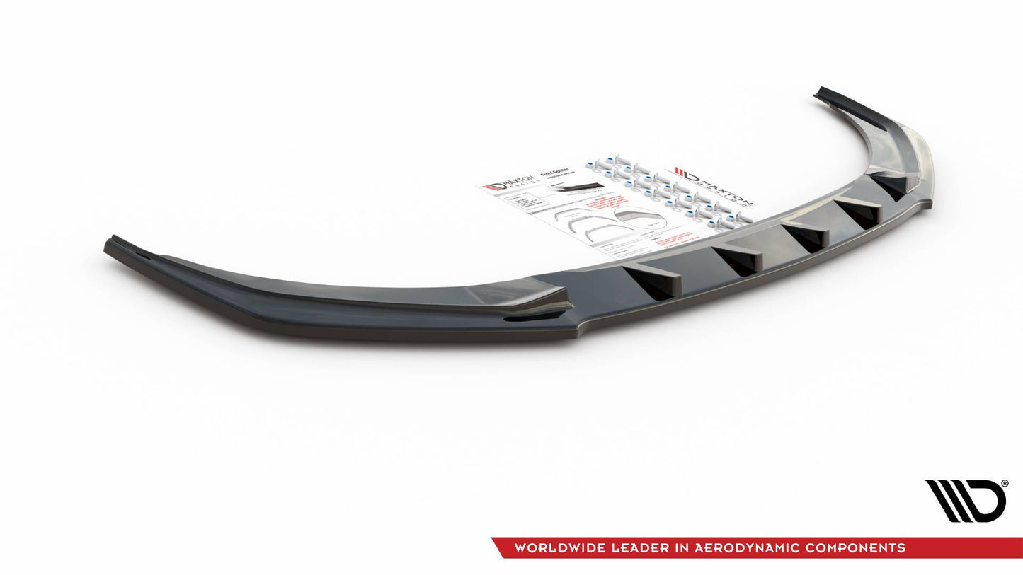 Maxton Design spoiler pod přední nárazník ver.1 pro Audi A1 GB, různé povrchové úpravy