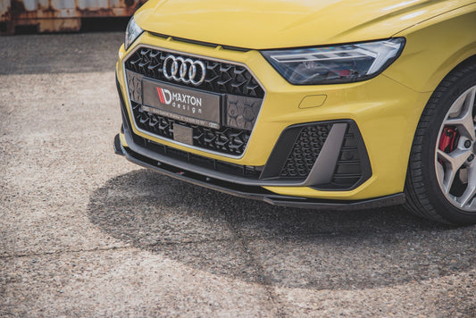 Maxton Design spoiler pod přední nárazník ver.2 pro Audi A1 GB, různé povrchové úpravy