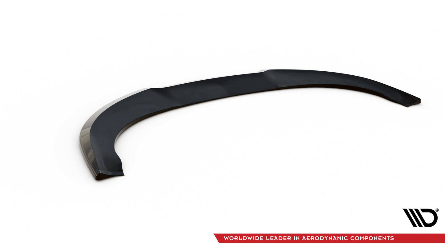 Maxton Design spoiler pod přední nárazník pro Audi A4 B7, černý lesklý plast ABS, S-Line
