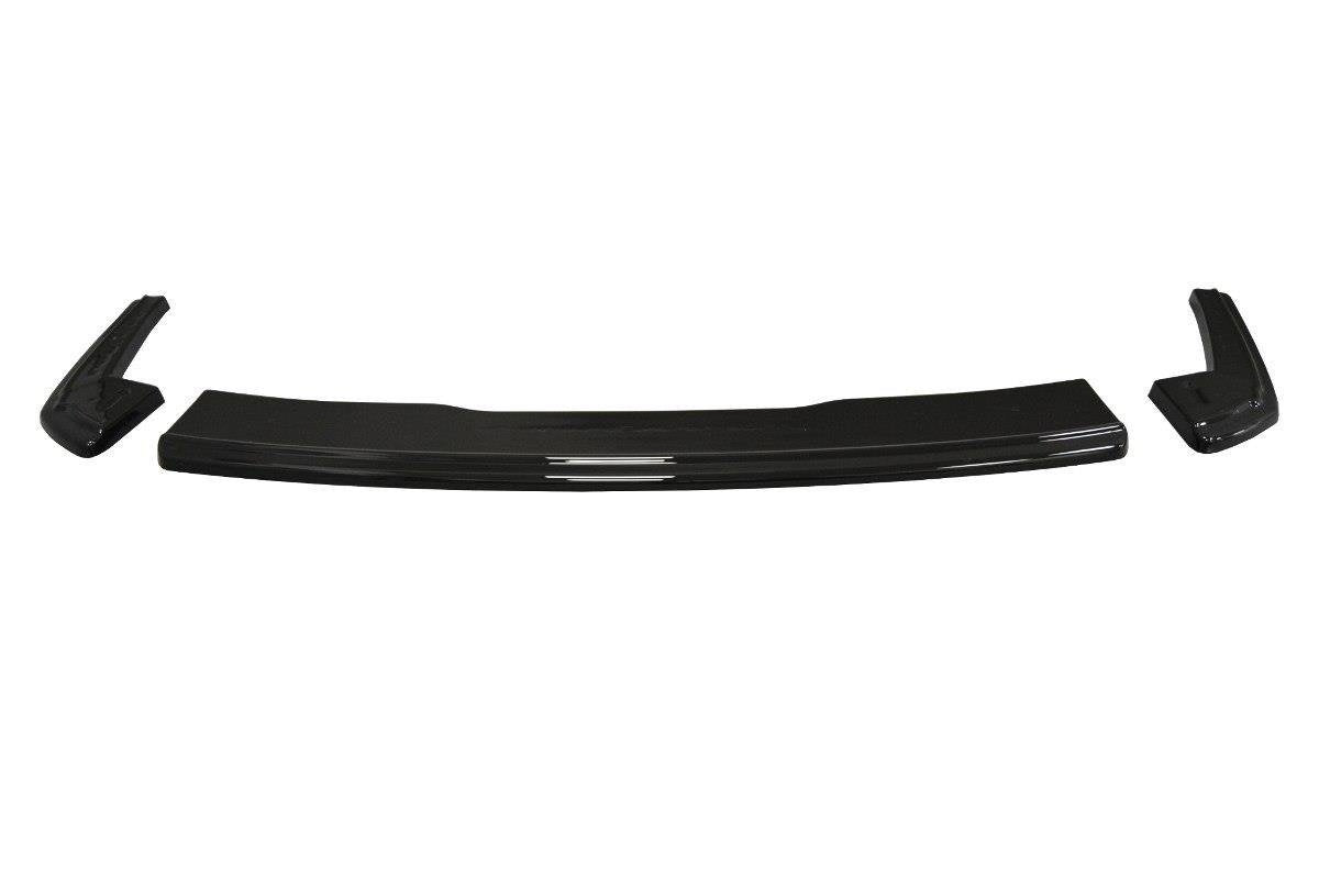 Maxton Design středový spoiler zadního nárazníku pro Audi A4 B9, černý lesklý plast ABS