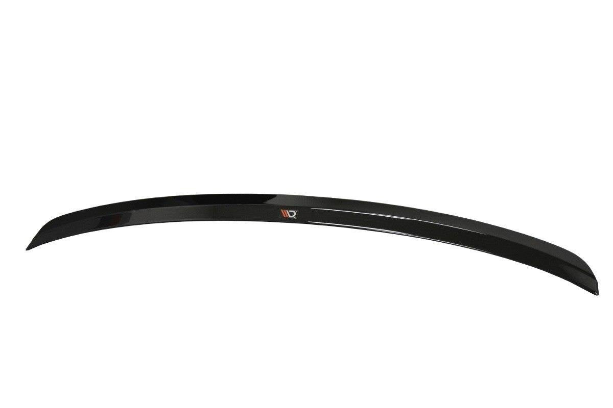 Maxton Design prodloužení spoileru pro Audi A5 F5, černý lesklý plast ABS, S-Line, Coupe