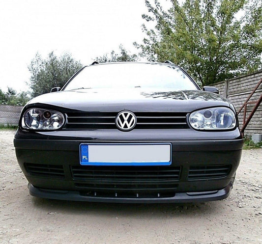 Maxton Design spoiler pod přední nárazník pro Volkswagen Golf Mk4, plast ABS bez povrchové úpravy