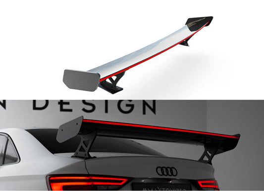 Maxton Design zadní křídlo pro Audi A3/S3/RS3 8V, 8V FL, pravý karbon, Sedan / S-Line Sedan