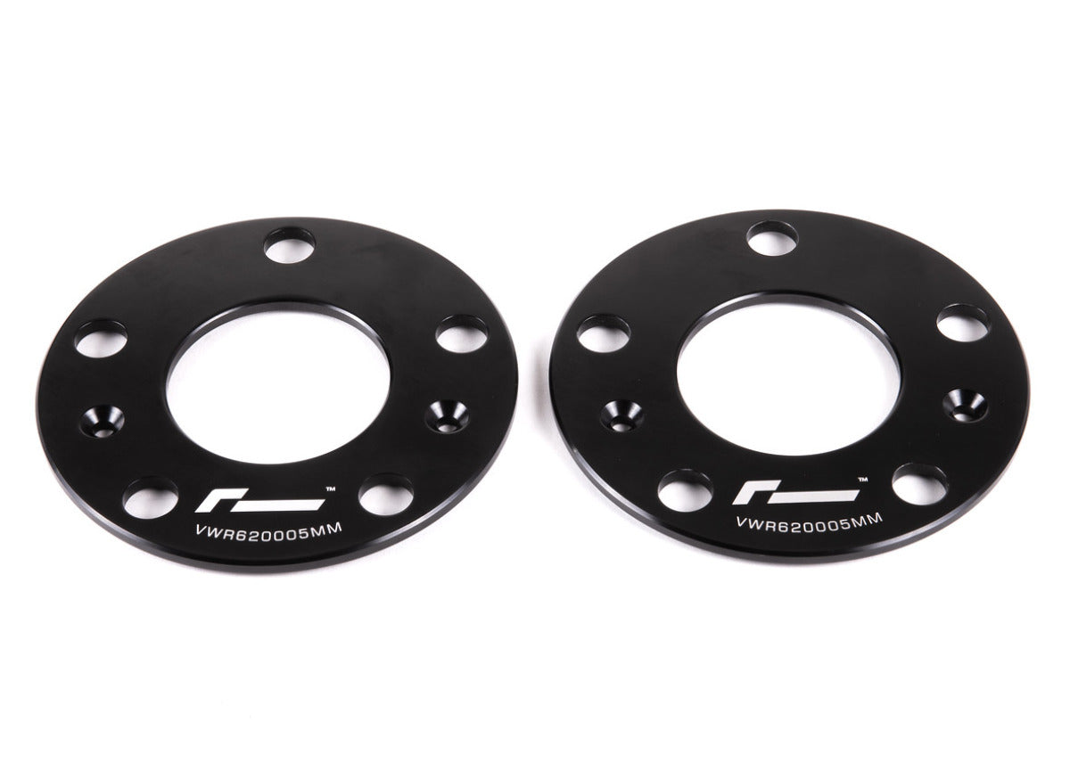 Racingline rozšiřovací podložky pod kola 5 mm, černé 2 kusy