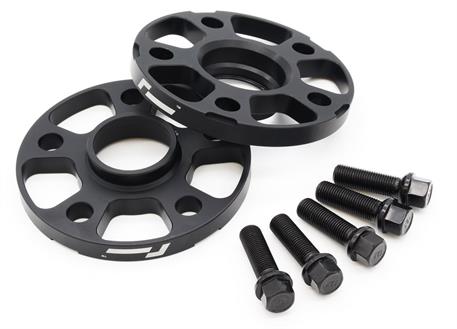 Racingline rozšiřovací podložky se šrouby pro vozy platformy MQB, MQB evo, A5 a nové MEB EV, šířka podložky: 12,5 mm, šrouby: s kulovou dosedací plochou