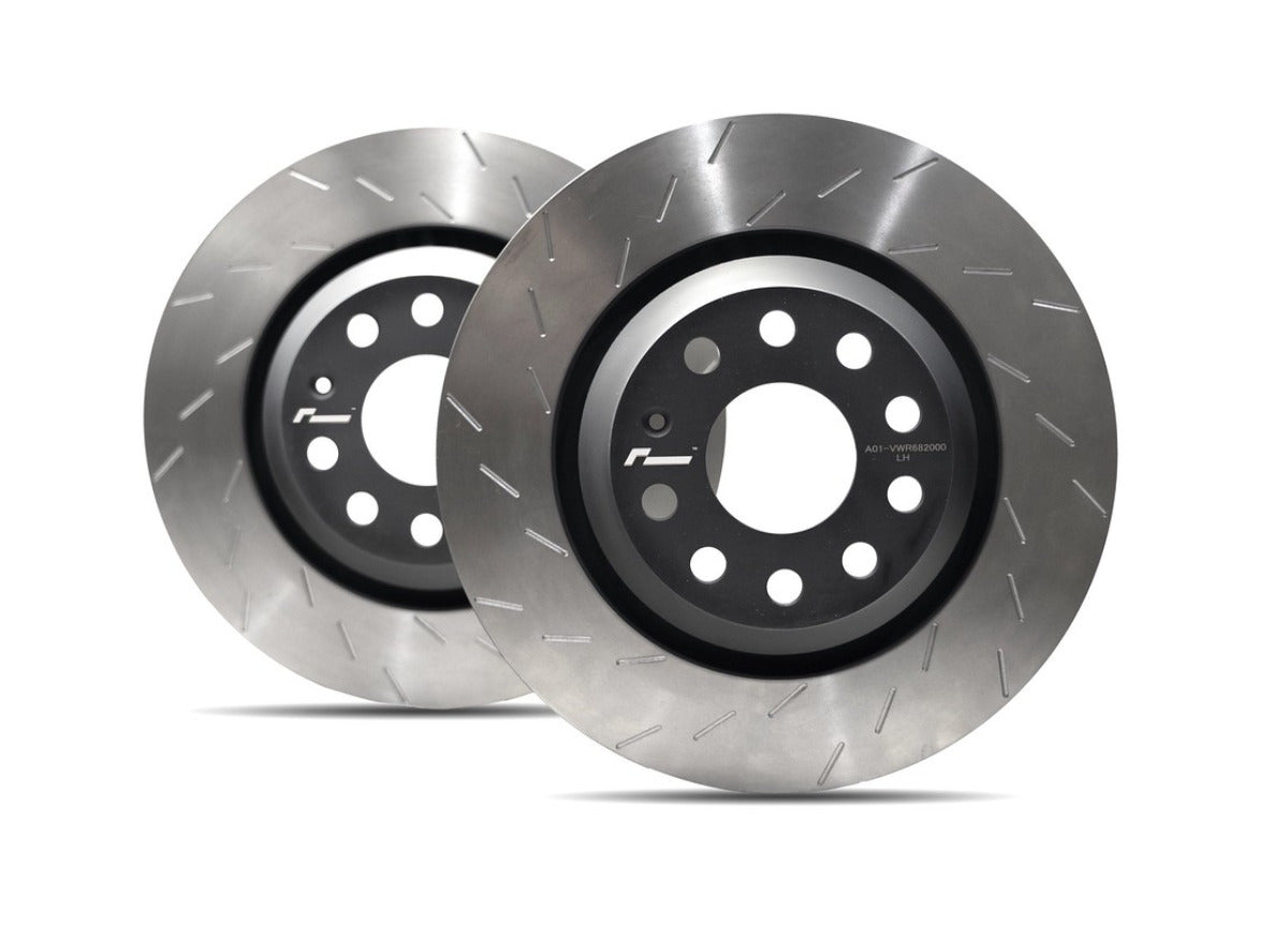 Racingline Stage 2 zadní drážkované brzdové kotouče 310x22 mm pro Audi