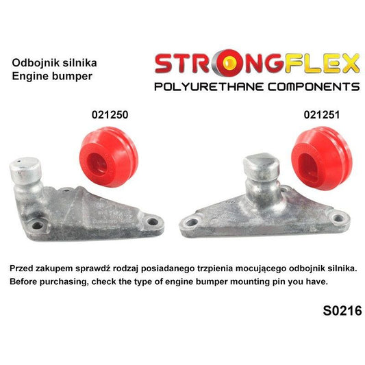 STRONGFLEX 021251B: Silentblok motoru pro Audi