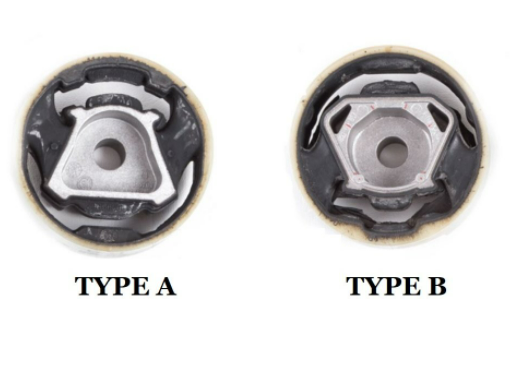 Verkline vložka reakční vzpěry MQB Typ B - Audi