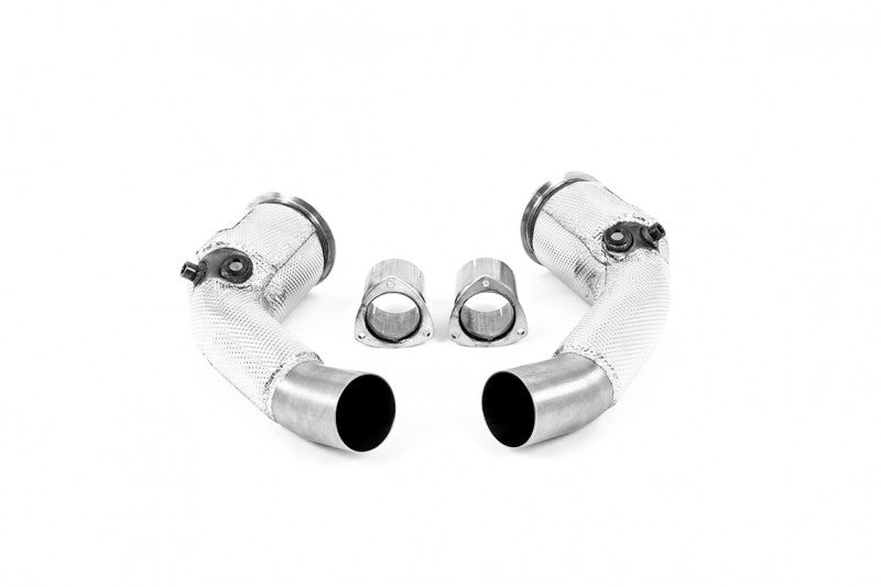 Downpipe první díl výfuku AUDI S8 D5 4.0 TFSI V8 Milltek Sport