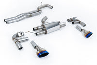RACE 80mm Catback výfuk AUDI RS3 8V Sedan 2.5 TFSI Milltek Sport
