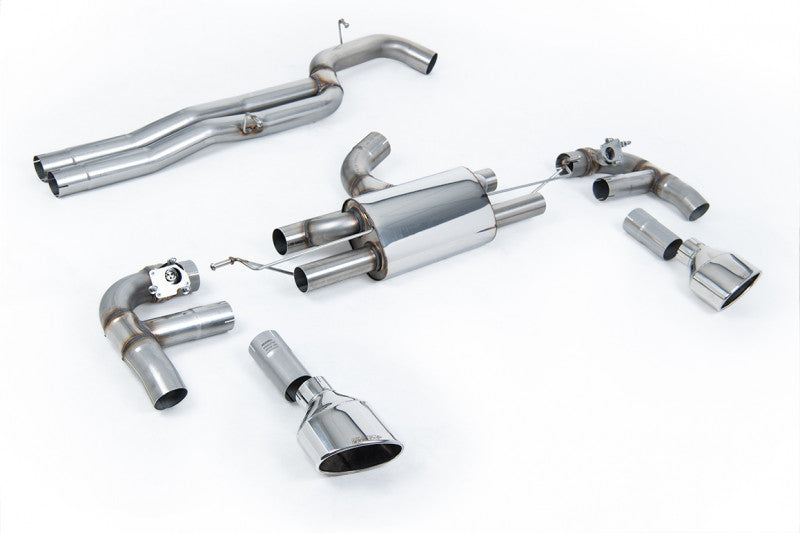 RACE 80mm Catback výfuk AUDI RS3 8V Sportback 2.5 TFSI Milltek Sport