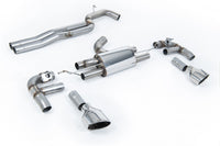 RACE 80mm Catback výfuk AUDI RS3 8V Sportback 2.5 TFSI Milltek Sport