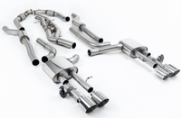 Klapkový catback (non OPF/GPF) výfuk AUDI S8 D5 Long 4.0 TFSI V8 Milltek Sport - Tišší