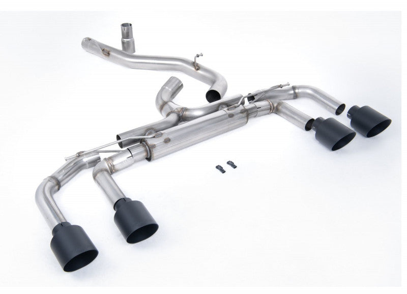 Catback výfuk bez klapek 80mm VW Golf R Mk8 2.0 TSI OPF/GPF Milltek Sport
