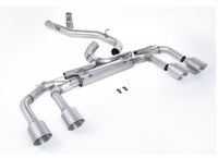 Catback výfuk bez klapek 80mm VW Golf R Mk8 2.0 TSI OPF/GPF Milltek Sport