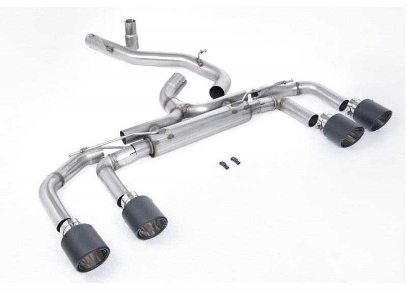 Catback výfuk bez klapek 80mm VW Golf R Mk8 2.0 TSI OPF/GPF Milltek Sport