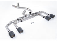 Catback výfuk bez klapek 80mm VW Golf R Mk8 2.0 TSI OPF/GPF Milltek Sport
