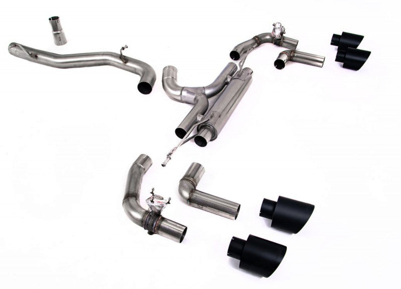 Catback výfuk bez klapek 80mm VW Golf R Mk8 2.0 TSI OPF/GPF Milltek Sport