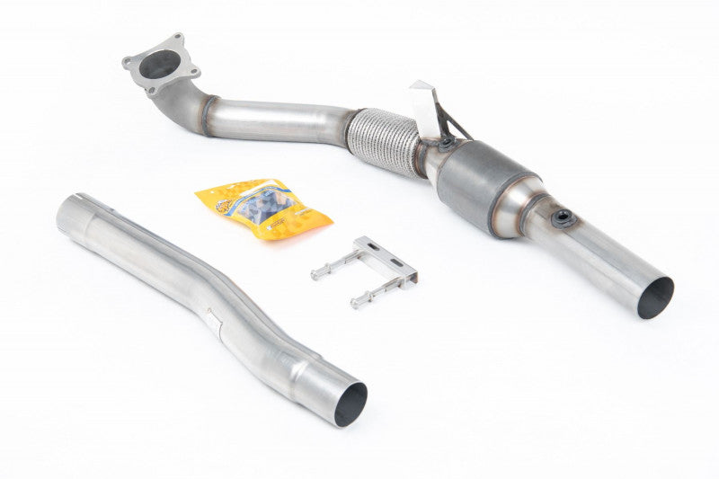 1. díl výfuku AUDI TTS 2.0 TFSI Downpipe Milltek Sport