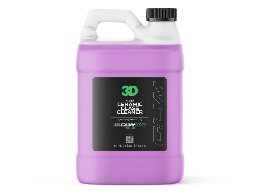 3D GLW SERIES SiO2 CERAMIC GLASS CLEANER - keramický čistič na skla s hydrofobní ochranou