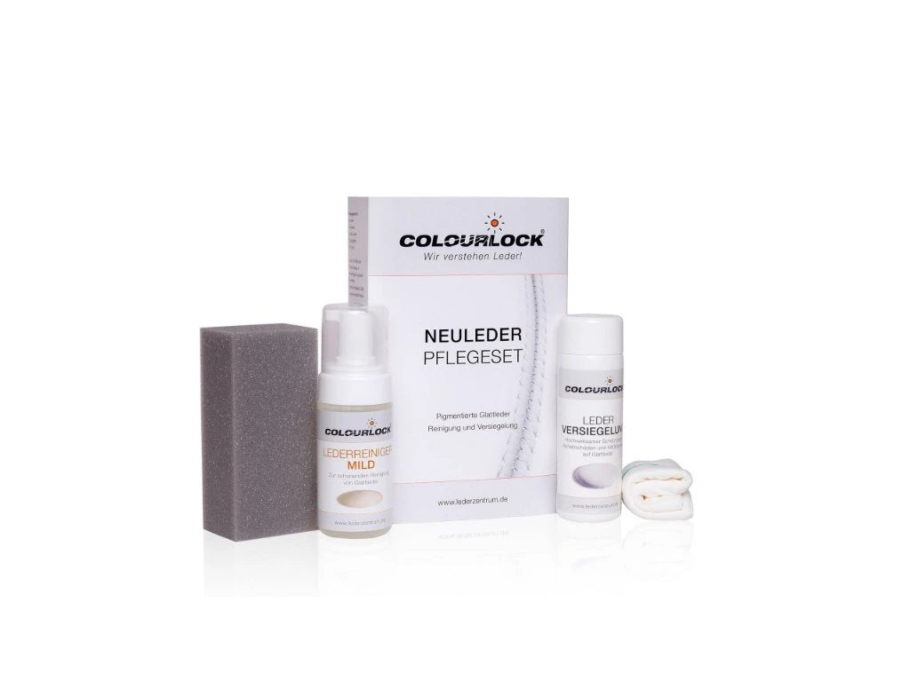 COLOURLOCK LEDERPFLEGE STARK SET - čistící sada s ochranou