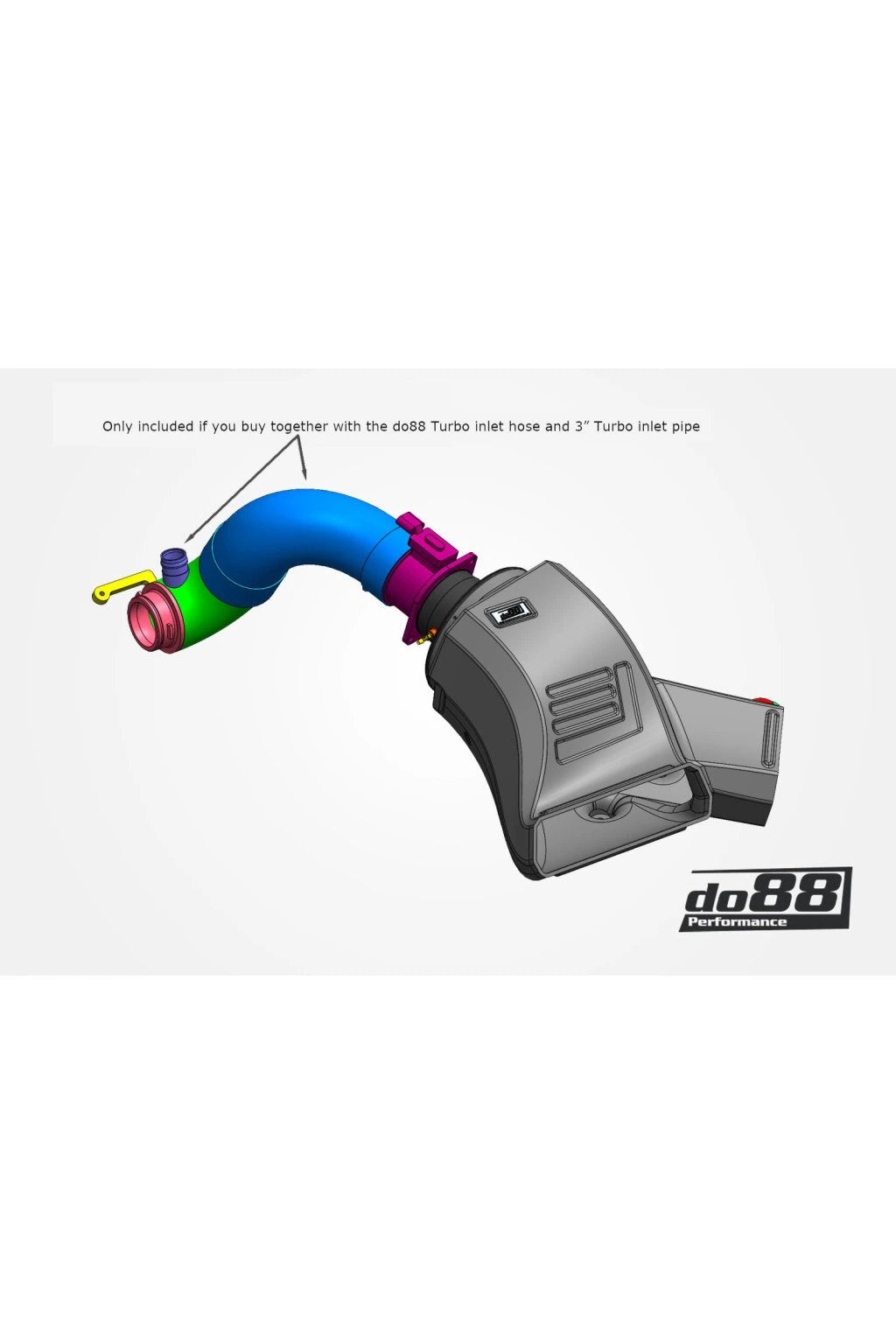 DO88 sportovní sání Audi A1 40 TFSI