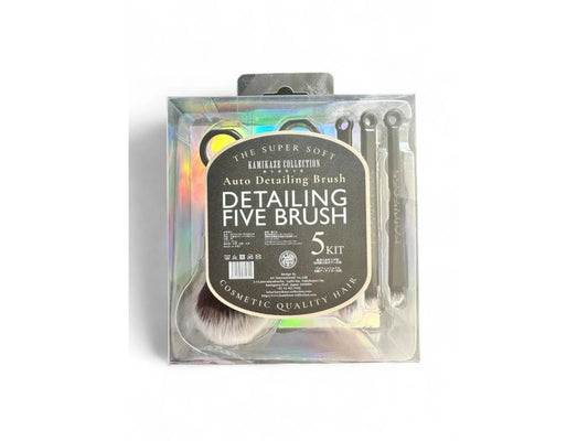 KAMIKAZE COLLECTION DETAILING FIVE BRUSH - detailingové štětce 5 ks