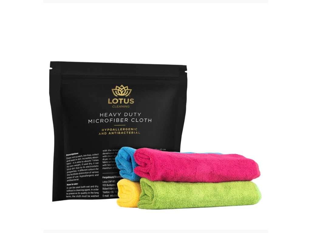 LOTUS CLEANING HEAVY DUTY 4 ks - mikrovláknové utěrky