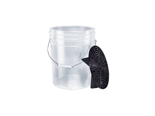 CRYSTAL CRUISERS TRANSPARENT BUCKET WHIT SEPARATION INSERT 20 l - transparentní kbelík se separační vložkou