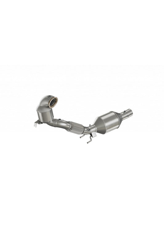 HJS homologovaná downpipe s OPF 2.0TSI MQB EVO předokolky - Audi