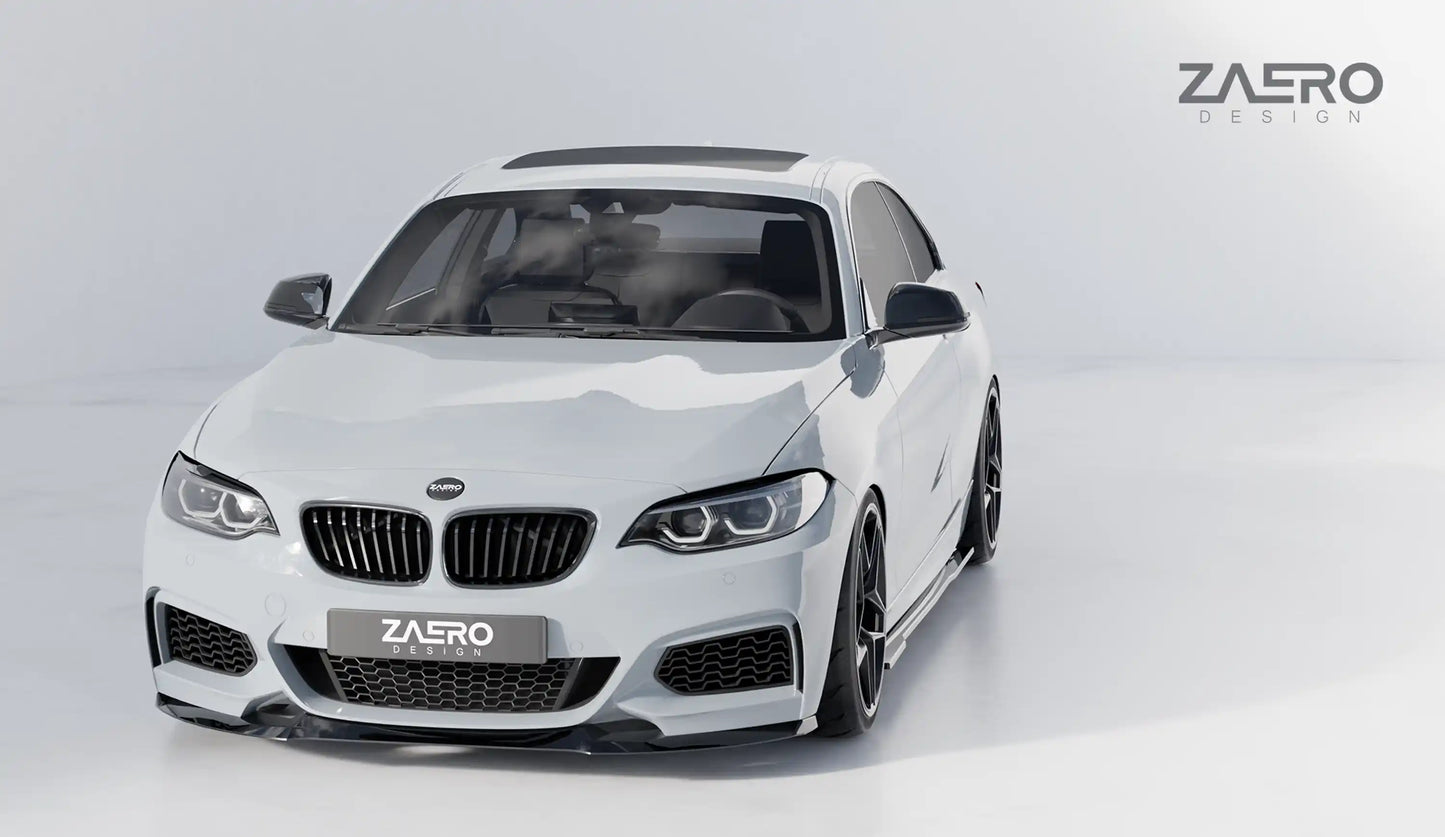 EVO-1 boční prahy pro BMW řady 2 F22 Coupé (218i - M235 / M240)