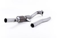 1. díl výfuku AUDI TT 8J 2.0 TFSI 2WD Downpipe Milltek Sport